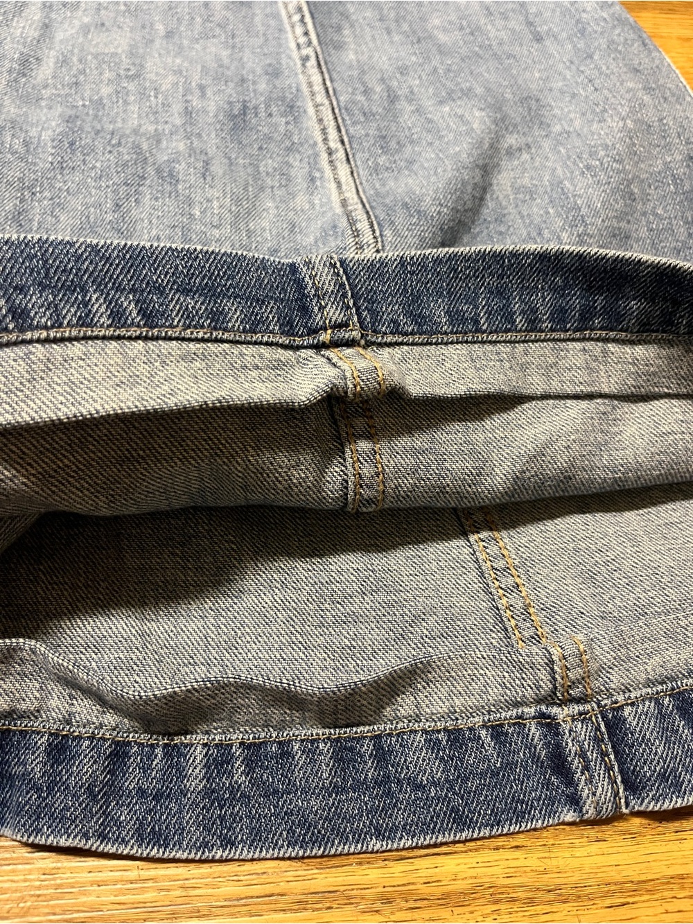 Gap Vintage Style Long Denim Skirt Button Front Size 6/28” Summer Festival - Picture 9 of 9
